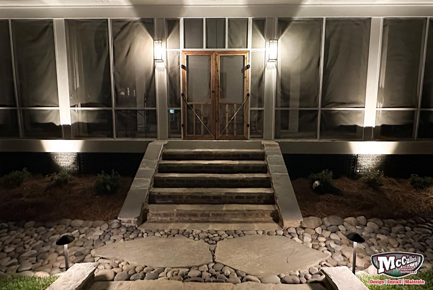 outdoor lighting for enclosed porch